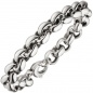 Preview: Erbsarmband 925 Sterling Silber 21 cm Armband Silberarmband Karabiner