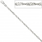 Mobile Preview: Singapurkette 925 Silber 2,9 mm 50 cm Halskette Kette Silberkette Karabiner