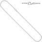 Preview: Kugelkette 925 Silber 1,4 mm 45 cm Halskette Kette Silberkette Karabiner