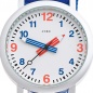 Preview: JOBO Kinder Armbanduhr hellblau blau Quarz Analog Aluminium Kinderuhr
