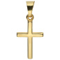 Preview: Anhänger Kreuz 333 Gold Gelbgold Kreuzanhänger Goldkreuz