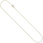 Preview: Panzerkette 333 Gelbgold 1,7 mm 36 cm Gold Kette Halskette Goldkette Federring