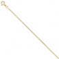 Preview: Panzerkette 333 Gelbgold 1,7 mm 50 cm Gold Kette Halskette Goldkette Federring