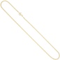 Preview: Panzerkette 333 Gelbgold 2,1 mm 60 cm Gold Kette Halskette Goldkette Federring