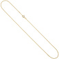 Preview: Ankerkette 585 Gelbgold 1,2 mm 45 cm Gold Kette Halskette Goldkette Federring