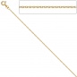 Preview: Ankerkette 585 Gelbgold 1,2 mm 42 cm Gold Kette Halskette Goldkette Federring