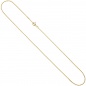 Preview: Ankerkette 333 Gelbgold 1,6 mm 45 cm Gold Kette Halskette Goldkette Federring