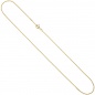 Preview: Ankerkette 333 Gelbgold 1,6 mm 45 cm Gold Kette Halskette Goldkette Federring