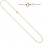 Mobile Preview: Ankerkette 585 Gelbgold 1,6 mm 42 cm Gold Kette Halskette Goldkette Federring