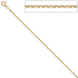 Preview: Ankerkette 333 Gelbgold 1,9 mm 42 cm Gold Kette Halskette Goldkette Federring