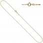 Preview: Venezianerkette 333 Gelbgold 1,0 mm 42 cm Gold Kette Halskette Goldkette