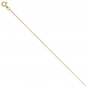 Preview: Venezianerkette 333 Gelbgold 1,0 mm 42 cm Gold Kette Halskette Goldkette