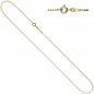 Mobile Preview: Venezianerkette 585 Gelbgold 1,0 mm 42 cm Gold Kette Halskette Goldkette