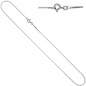 Preview: Venezianerkette 925 Sterling Silber 1,2 mm 50 cm Halskette Kette Silberkette