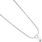Preview: Einhänger Anhänger 925 Sterling Silber rhodiniert 1 Zirkonia