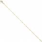 Preview: Criss-Cross Kette 333 Gelbgold 1,3 mm 42 cm Gold Halskette Goldkette Karabiner