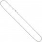 Preview: Panzerkette Edelstahl 2 mm 42 cm Kette Halskette Karabiner