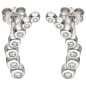 Preview: Ohrstecker 925 Sterling Silber 14 Zirkonia Ohrringe Silberohrringe