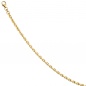 Preview: Ankerarmband 333 Gold Gelbgold diamantiert 21 cm Armband Goldarmband