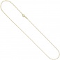 Mobile Preview: Venezianerkette 925 Sterling Silber gold vergoldet 1,3 mm 50 cm Kette Halskette