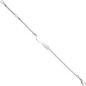 Preview: Schildband Lokomotive Dampflok 925 Sterling Silber 14 cm Gravur ID Armband
