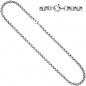 Preview: Erbskette 925 Sterling Silber 4,5 mm 45 cm Kette Halskette Silberkette Karabiner