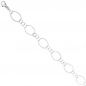 Preview: Halskette Kette 925 Sterling Silber 80 cm Silberkette Karabiner