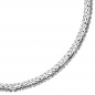 Preview: Königskette oval 925 Sterling Silber 45 cm Kette Halskette Silberkette Karabiner