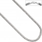 Preview: Königskette oval 925 Sterling Silber 45 cm Kette Halskette Silberkette Karabiner