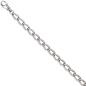 Preview: Panzerarmband 925 Sterling Silber mit Struktur 19 cm Armband Silberarmband