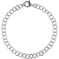 Preview: Rundankerarmband 925 Sterling Silber 19 cm Armband Silberarmband Ankerarmband