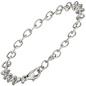 Preview: Rundankerarmband 925 Sterling Silber 19 cm Armband Silberarmband Ankerarmband