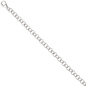 Preview: Rundankerarmband 925 Sterling Silber 19 cm Armband Silberarmband Ankerarmband