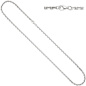 Preview: Ankerkette 925 Silber diamantiert 3,4 mm 45 cm Kette Halskette Silberkette