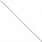 Preview: Ankerkette 925 Silber diamantiert 3,4 mm 50 cm Kette Halskette Silberkette