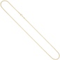 Preview: Panzerkette 333 Gelbgold 2,1 mm 80 cm Gold Kette Halskette Goldkette Federring
