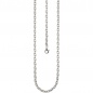 Mobile Preview: Ankerkette 925 Silber diamantiert 3,9 mm 55 cm Kette Halskette Silberkette