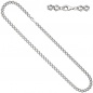 Preview: Halskette Kette 925 Sterling Silber 55 cm Silberkette Karabiner