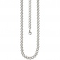 Preview: Halskette Kette 925 Sterling Silber 55 cm Silberkette Karabiner