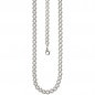 Preview: Halskette Kette 925 Sterling Silber 55 cm Silberkette Karabiner