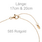 Preview: Armband 585 Gold Rotgold 1 Turmalin Cabochon pink 16 Diamanten Brillanten 20 cm