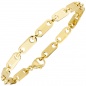 Preview: Armband 585 Gold Gelbgold 21 cm Goldarmband