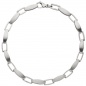 Preview: Armband 950 Platin matt 19,5 cm Platinarmband