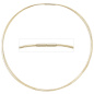 Preview: Halsreif 7-reihig 585 Gold Gelbgold 45 cm Goldkette Goldreif
