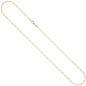 Preview: Figarokette 585 Gold Gelbgold diamantiert 1,7 mm 45 cm Kette Halskette Goldkette