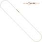 Preview: Ankerkette rund 585 Gold Rotgold 1,0 mm 40 cm Kette Halskette Rotgoldkette