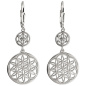 Preview: Ohrhänger 925 Sterling Silber Ohrringe Boutons Silberohrringe