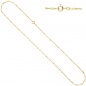 Preview: Schmuck-Set 585 Gold Gelbgold 3 Amethyste lila violett Ohrringe und Kette 45 cm