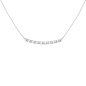 Preview: Collier Halskette 925 Sterling Silber 45 cm Kette Silberkette
