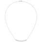 Preview: Collier Halskette 925 Sterling Silber 45 cm Kette Silberkette